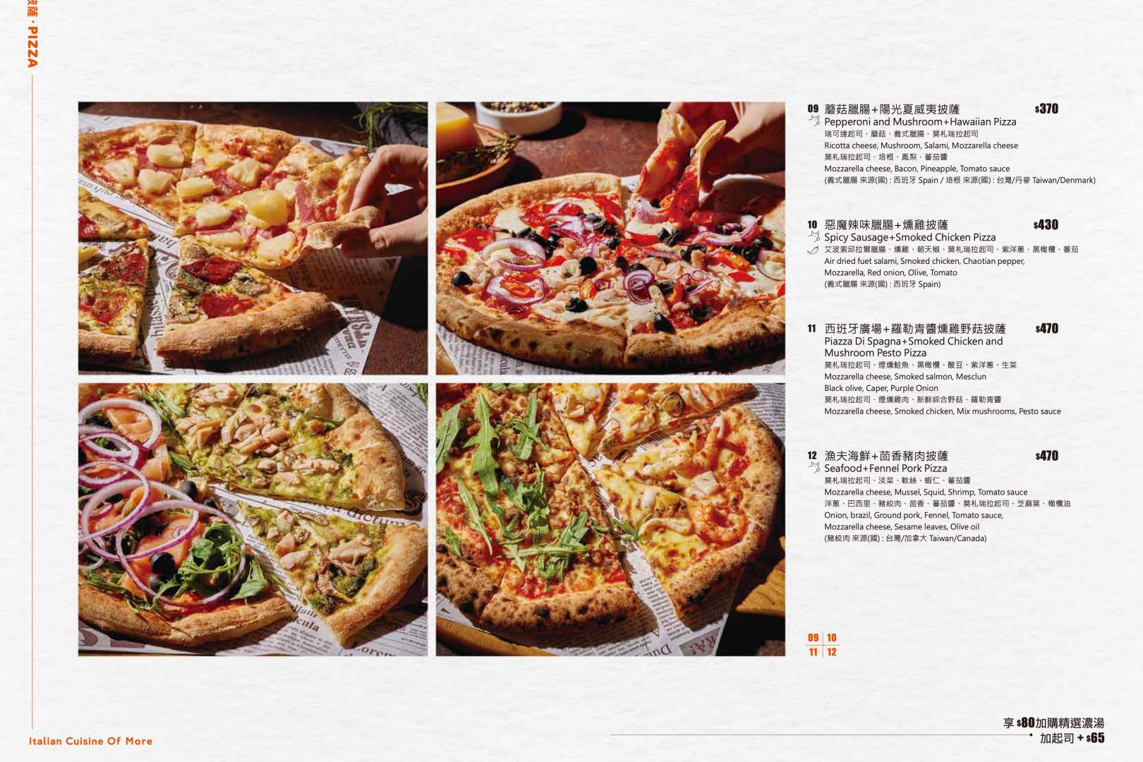 默爾, 默爾菜單, 默爾推薦, 中山美食, 默爾 pasta pizza, MORE默爾義大利餐廳