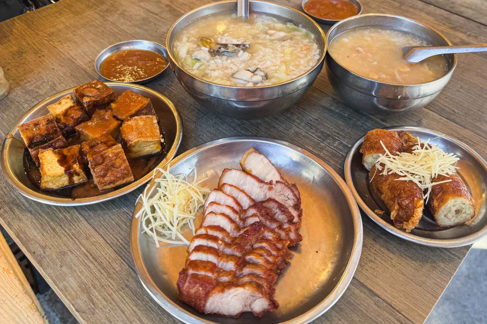 萬華美食, 味有招, 味有招 鹹粥, 原無名鹹粥, 原汀州路鹹粥, 味有招菜單, 味有招推薦, 原汀州路無名鹹粥