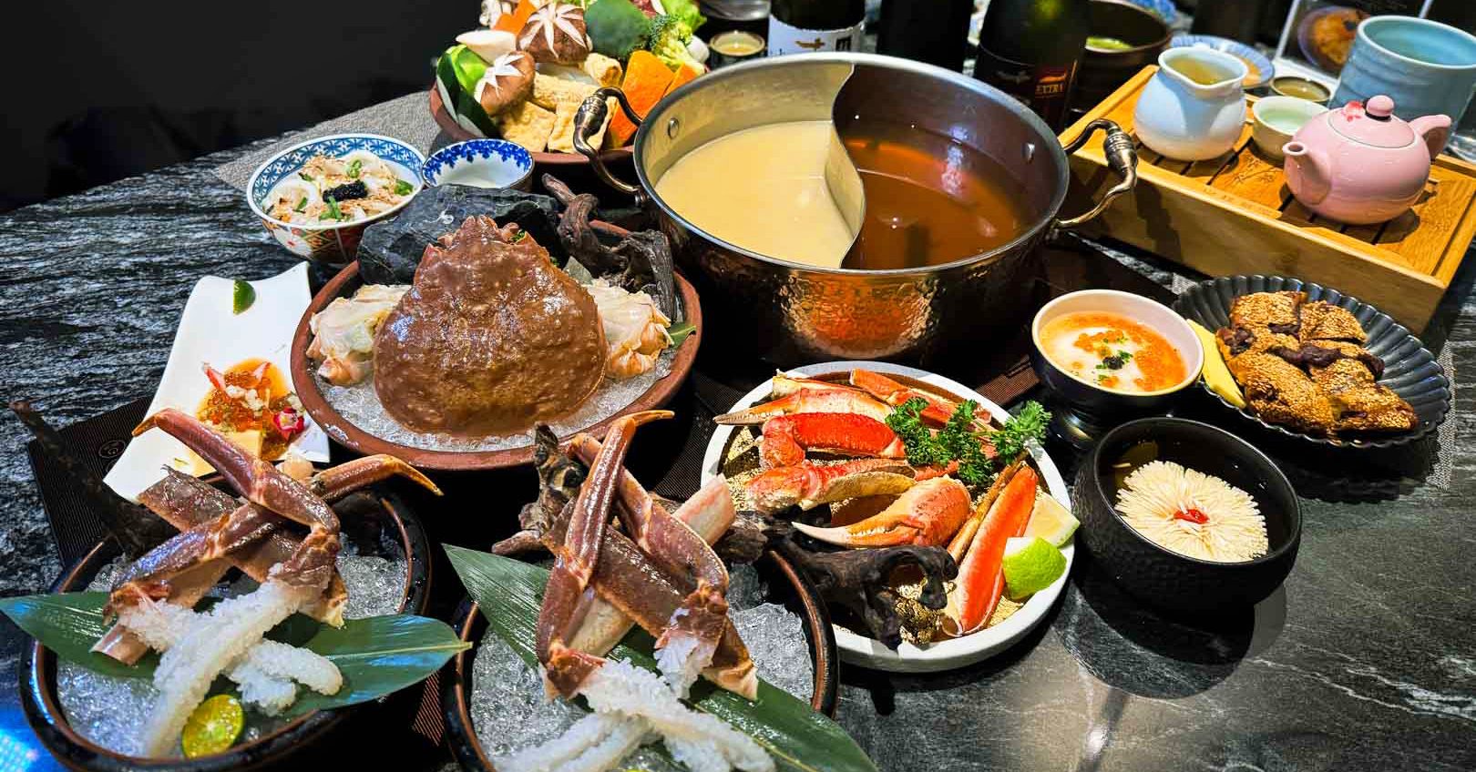 網站近期文章：【大安美食】二本松涮涮屋，北海道松葉蟹專門店，精緻涮涮鍋頂點，CNN推薦高級火鍋