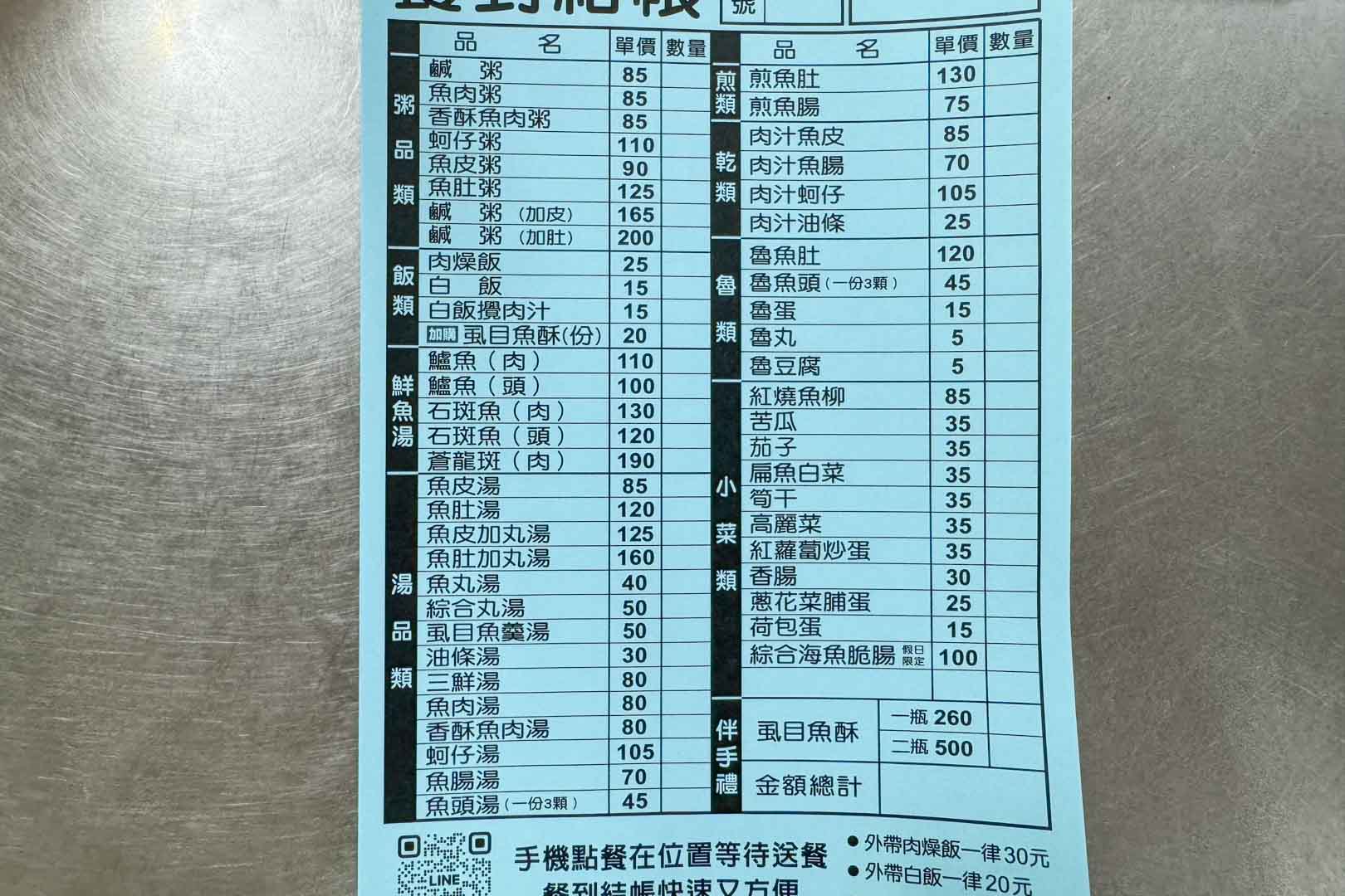 王氏魚皮, 王氏魚皮菜單, 王氏魚皮推薦, 台南美食, 安平美食