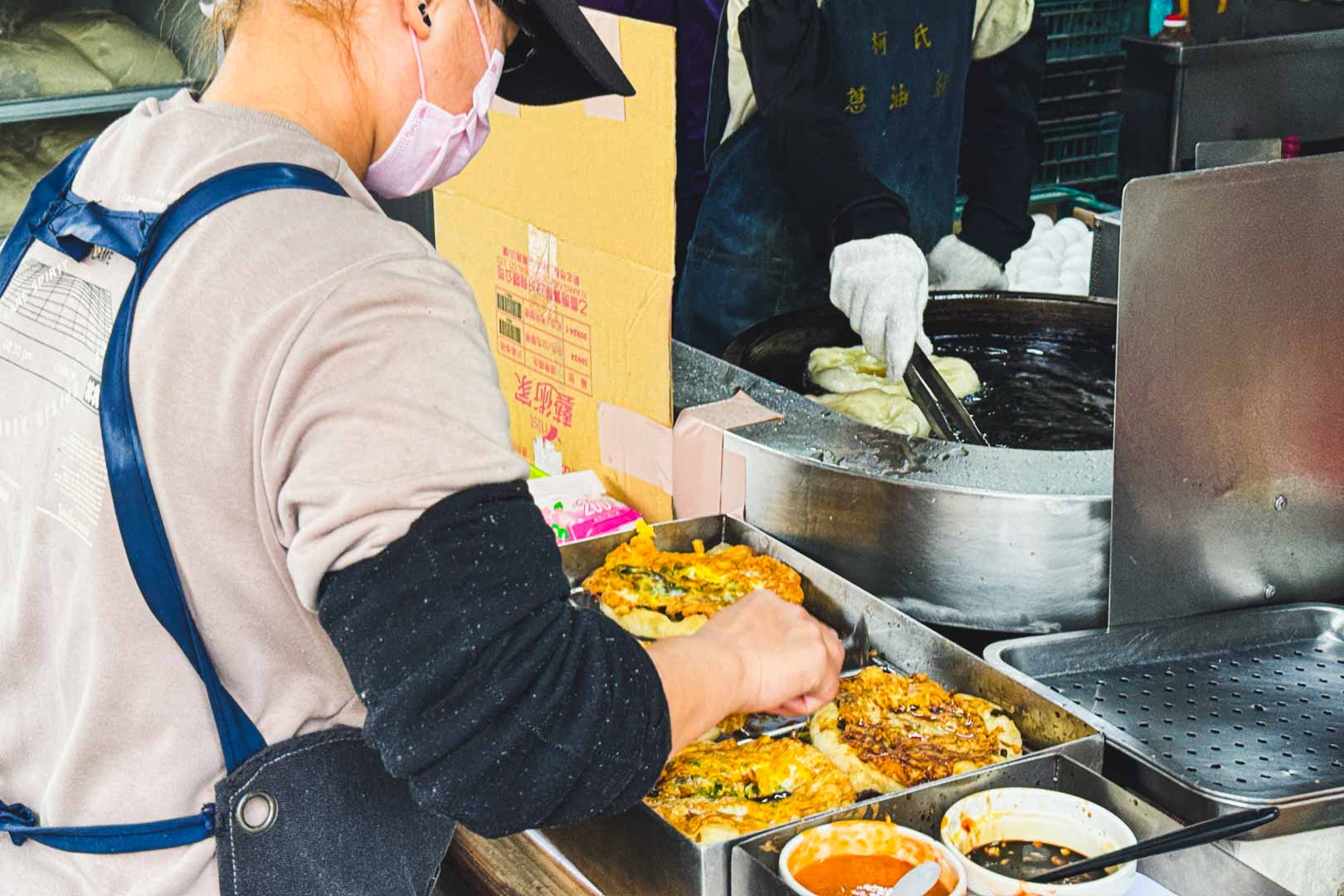 柯氏蔥油餅, 柯氏蔥油餅菜單, 柯氏蔥油餅推薦, 宜蘭美食, 礁溪美食