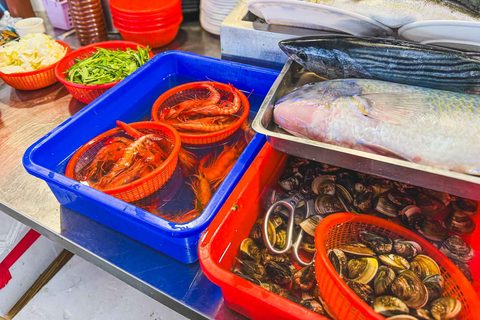 麗雪姨海鮮快炒代客料理, 麗雪姨海鮮快炒代客料理菜單, 麗雪姨海鮮快炒代客料理推薦, 麗雪姨海鮮快炒代客料理評價, 大溪漁港, 大溪漁港停車, 宜蘭美食, 頭城美食